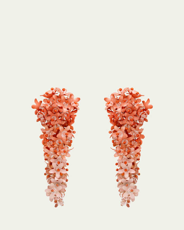 Cascading Flower Earring